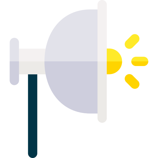램프 Basic Rounded Flat icon