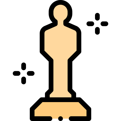 Oscar Detailed Rounded Lineal color icon
