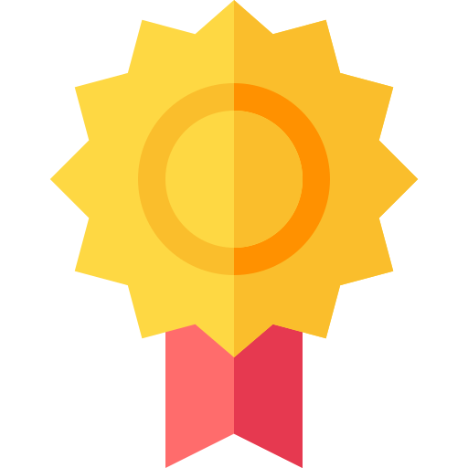 Медаль Basic Straight Flat иконка