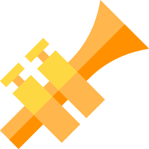 Trumpet Basic Straight Flat icon