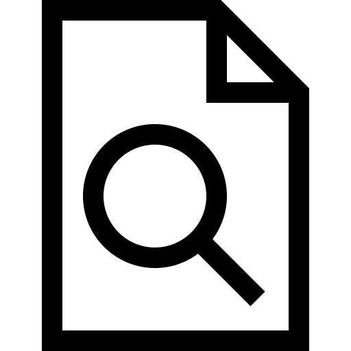 plik Basic Straight Lineal ikona