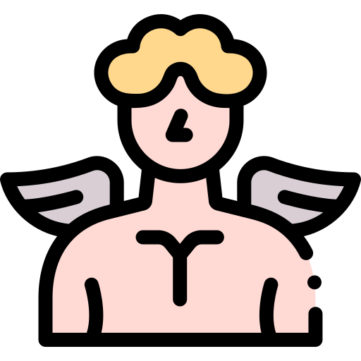 Cupid Detailed Rounded Lineal color icon