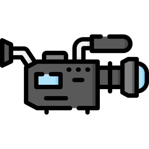 Video camera Special Lineal color icon