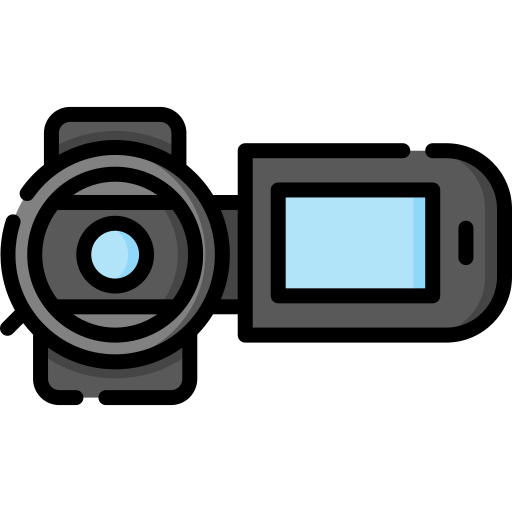 Video camera Special Lineal color icon