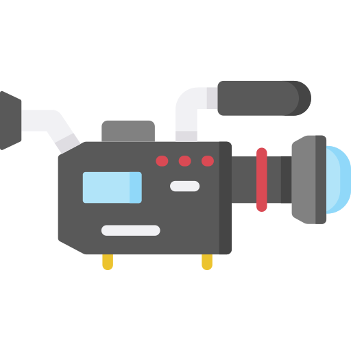 Video camera Special Flat icon