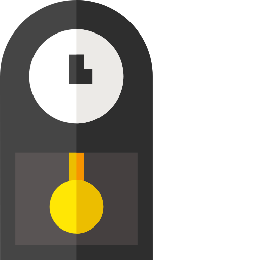 Clock Basic Straight Flat icon