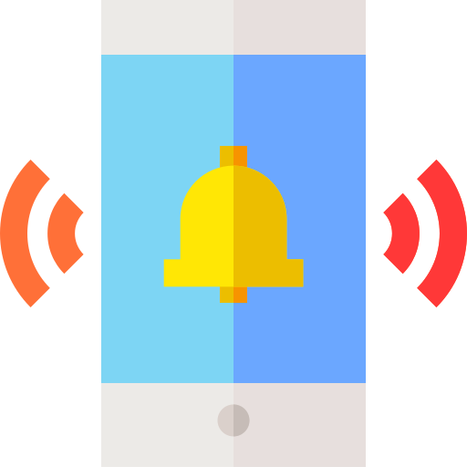 alarm Basic Straight Flat icon