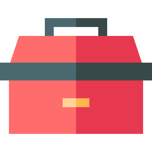 Toolbox Basic Straight Flat icon