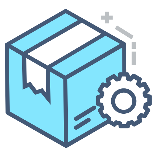 Product release Generic Blue icon