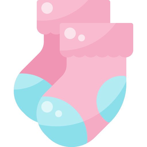 Baby shoes Pixelmeetup Flat icon
