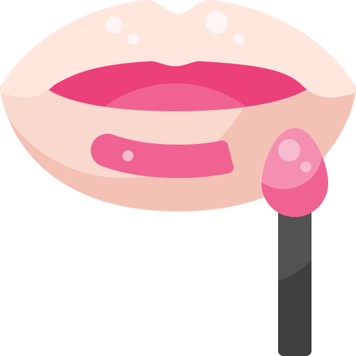 lipgloss Pixelmeetup Flat icon