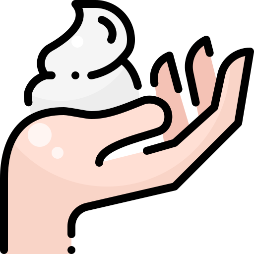 Hand cream Pixelmeetup Lineal Color icon
