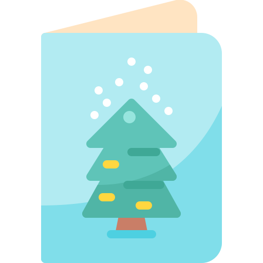 クリスマスカード Pixelmeetup Flat icon