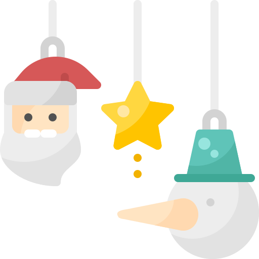 Christmas ornament Pixelmeetup Flat icon