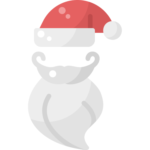 weihnachtsmütze Pixelmeetup Flat icon