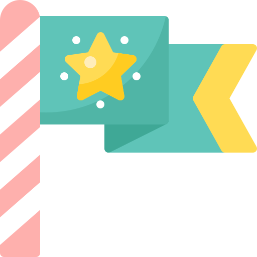 깃발 Pixelmeetup Flat icon