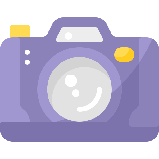 camera Pixelmeetup Flat icoon
