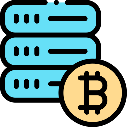 Database Detailed Rounded Lineal color icon