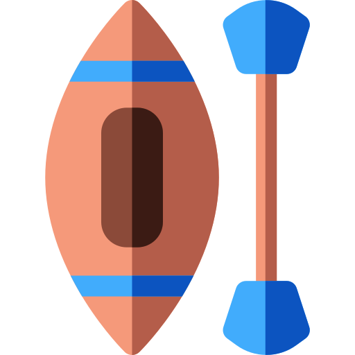 kajak Basic Rounded Flat icon