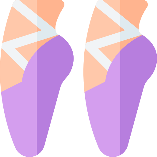 Ballet shoes Basic Rounded Flat icon