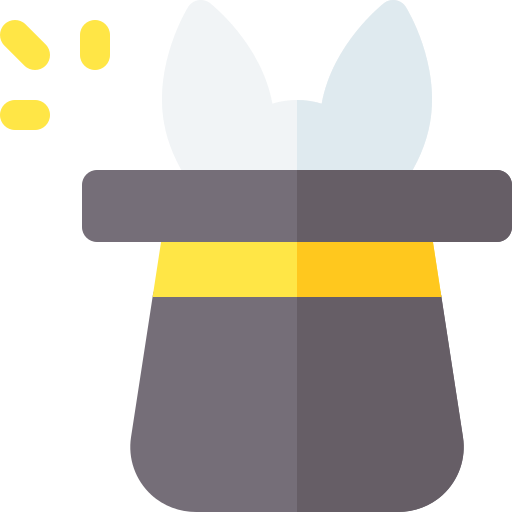 魔法の帽子 Basic Rounded Flat icon