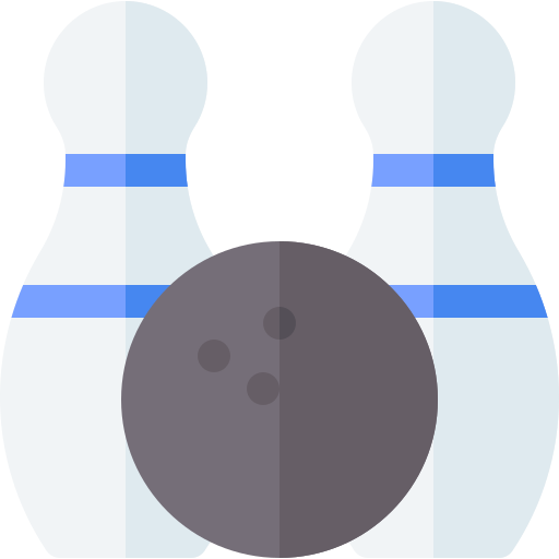 bowling Basic Rounded Flat icon