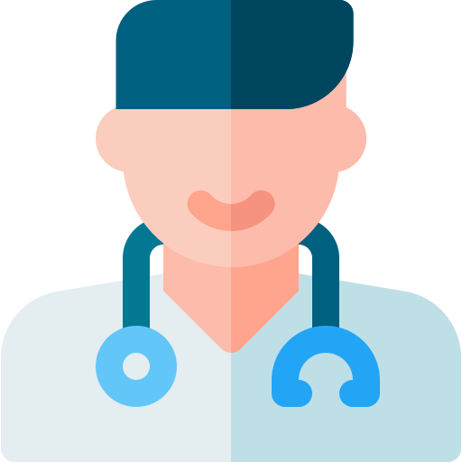 Doctor Basic Rounded Flat icon