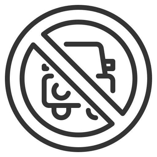 No car Generic Detailed Outline icon