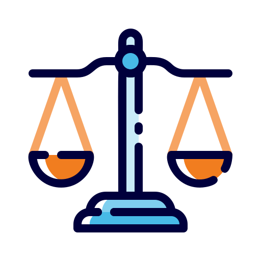 skala sprawiedliwości Generic Color Omission ikona