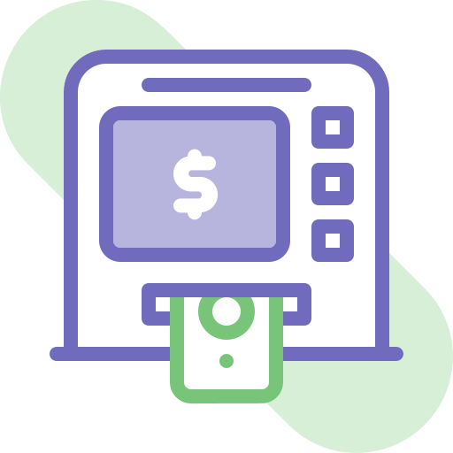 Atm machine Generic Rounded Shapes icon