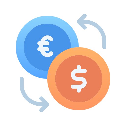 Currency exchange Generic Flat Gradient icon