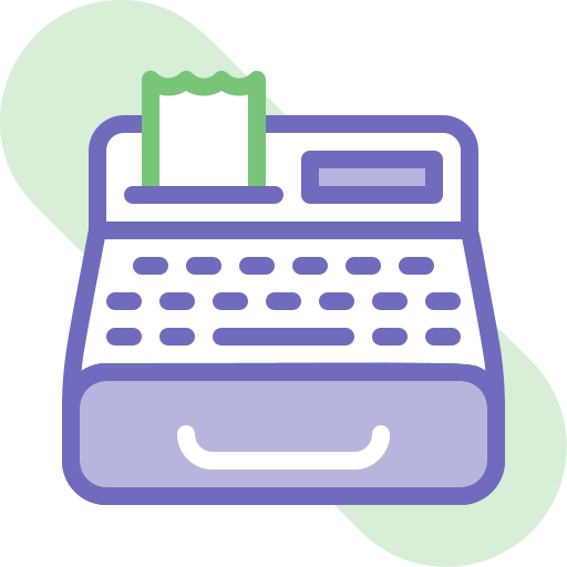 Cash register Generic Rounded Shapes icon