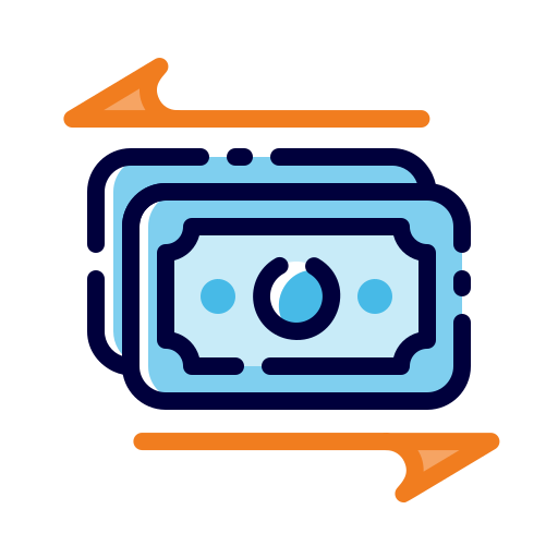 Transfer money Generic Color Omission icon