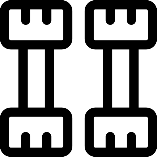 mão Basic Rounded Lineal Ícone