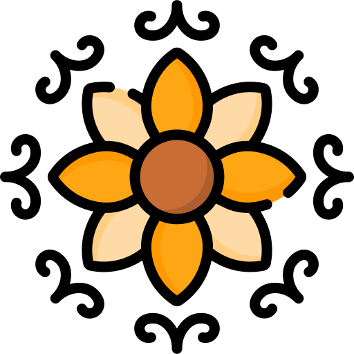 Floral Special Lineal color icon