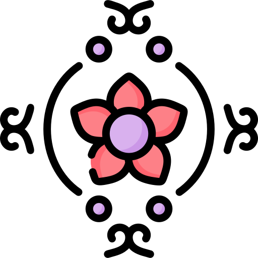 花柄 Special Lineal color icon
