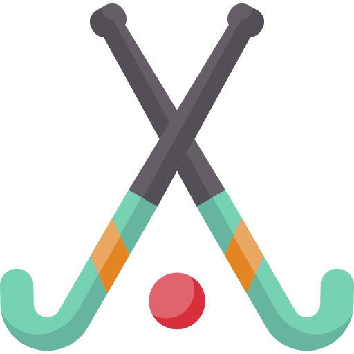 Field hockey Special Flat icon