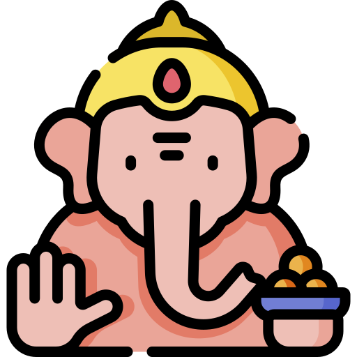 Ganesha Special Lineal color icon