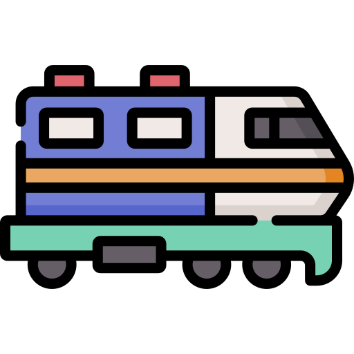 pociąg Special Lineal color ikona