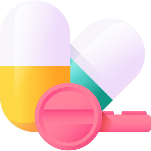 medicinale 3D Color icona