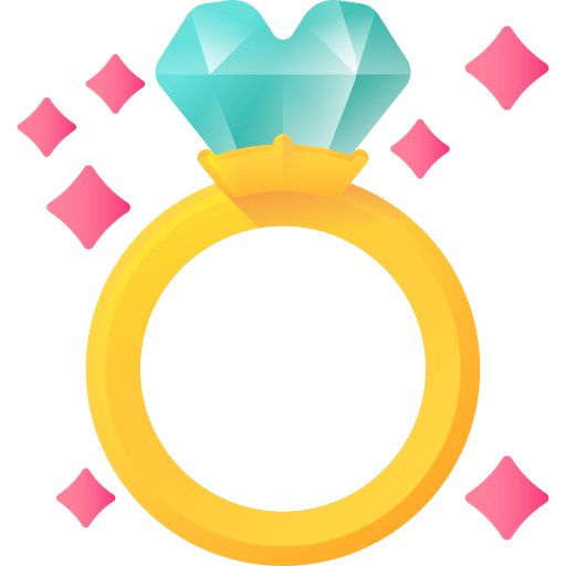 指輪 3D Color icon