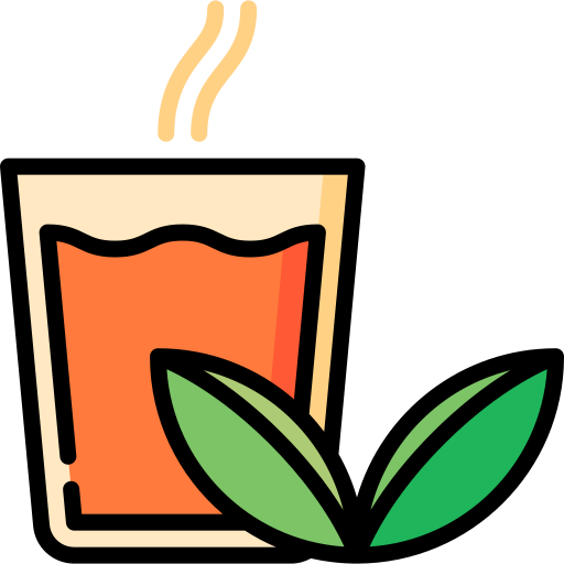 お茶 Special Lineal color icon