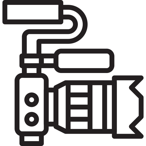 비디오 카메라 Generic Detailed Outline icon