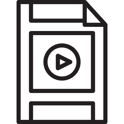 Video file Generic Detailed Outline icon