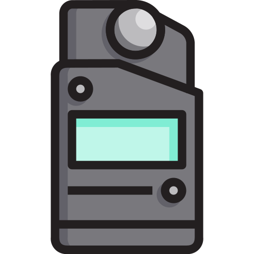 medidor de luz Generic Outline Color icono