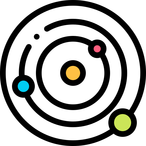 空 Detailed Rounded Lineal color icon