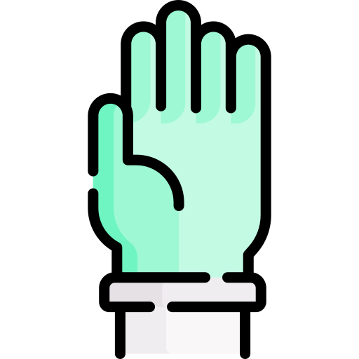 ゴム手袋 Special Lineal color icon