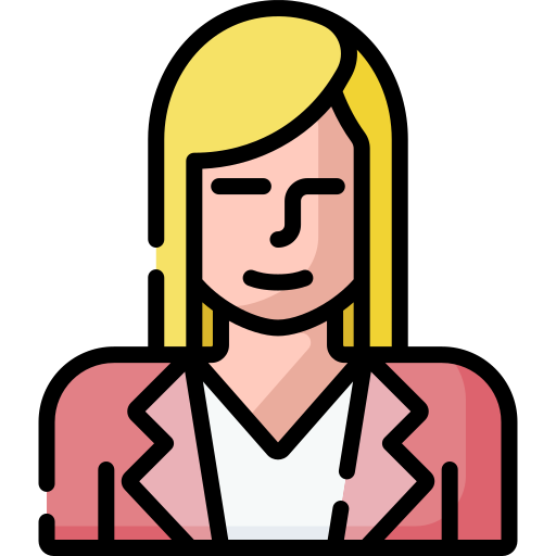 Businesswoman Special Lineal color icon