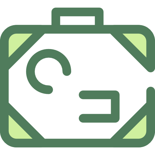 荷物 Monochrome Green icon