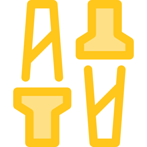 señales Monochrome Yellow icono